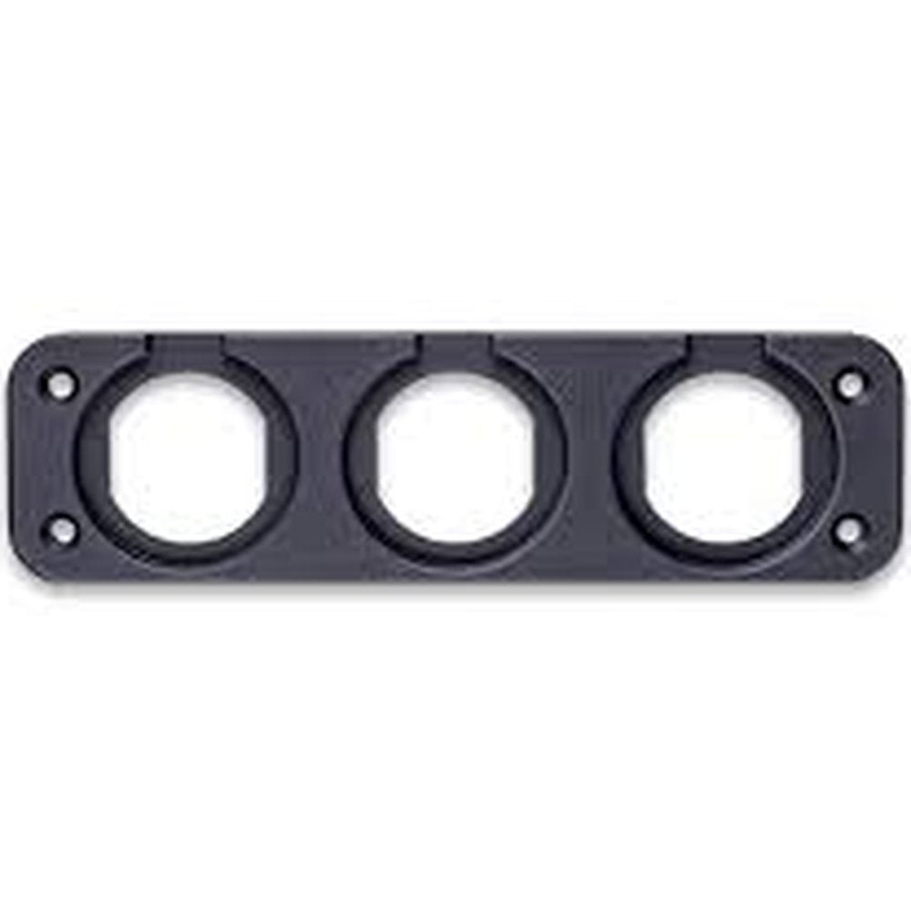 Abdeckplatte für 12V/USB-Einbau (3x)