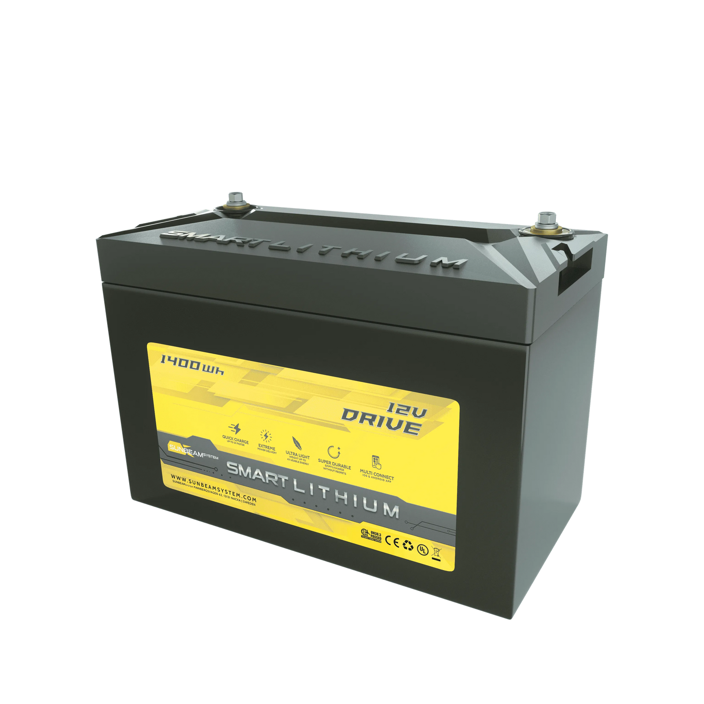 Smart Lithium Drive 12V 1400Wh