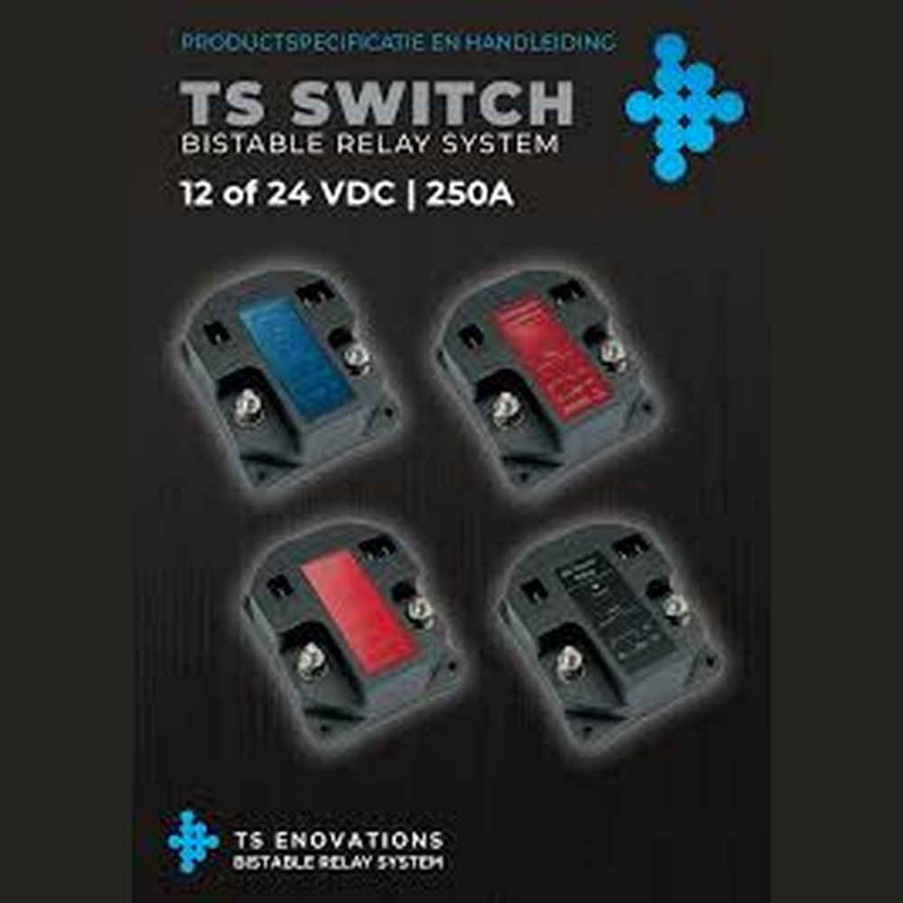 TS Intelligent Combiner Relais (12V) Bi-stable 250A