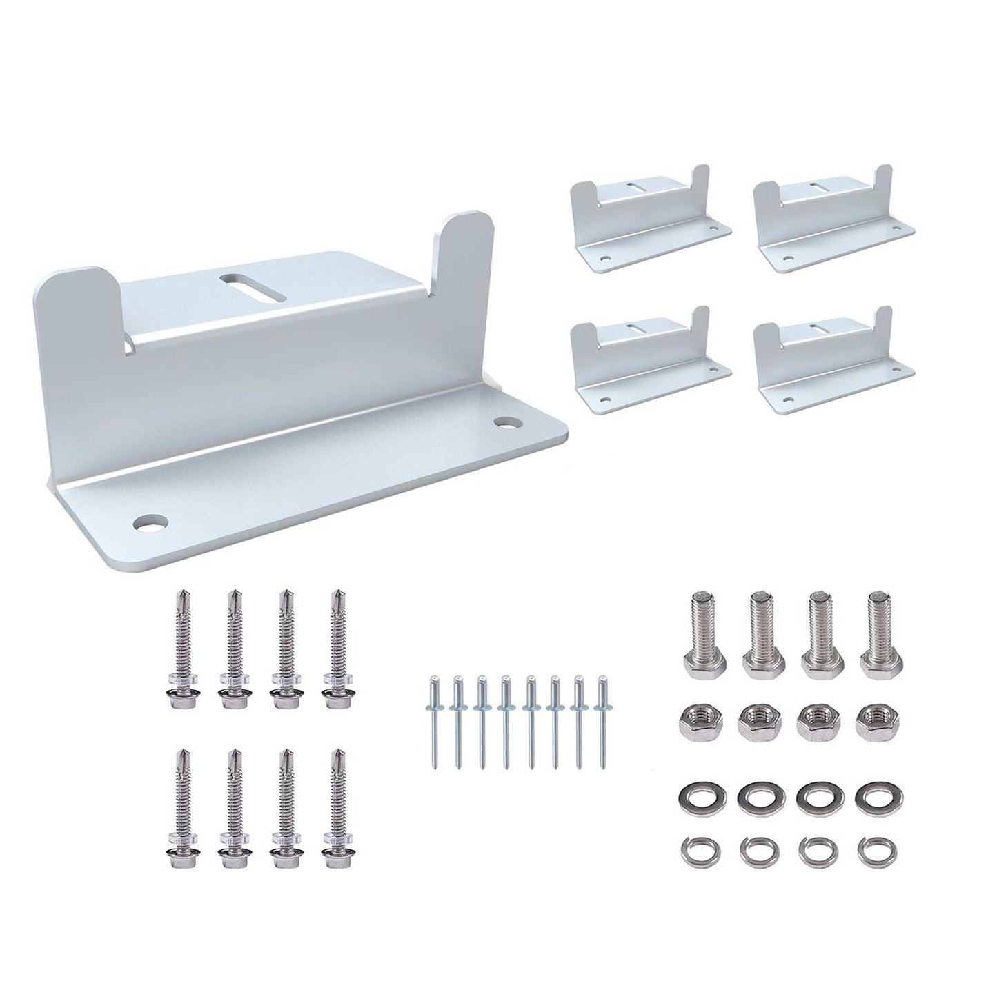 Aluminium Z-profielen (Set van 4)