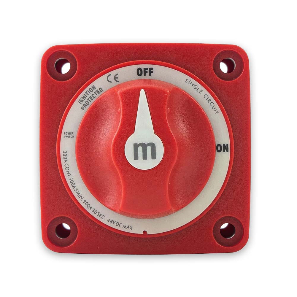 DC Main Battery Switch 300A Surface Mount Single Pole