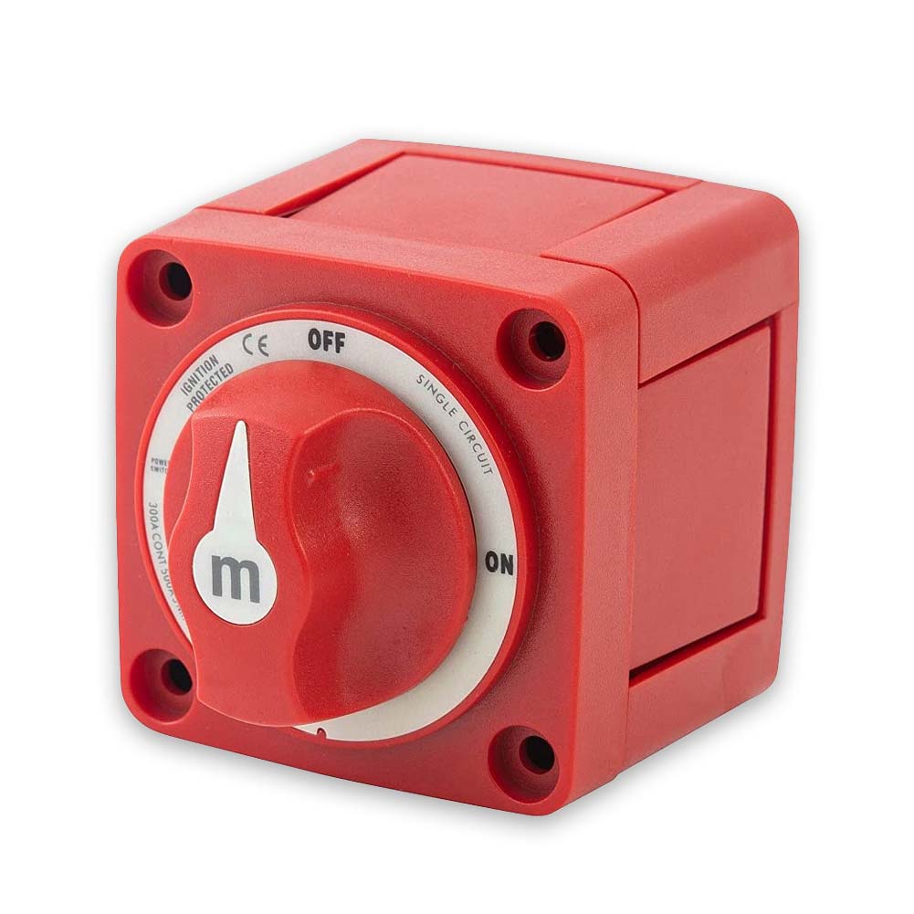 DC Hoofd Accuschakelaar 300A Opbouw Enkel Polig