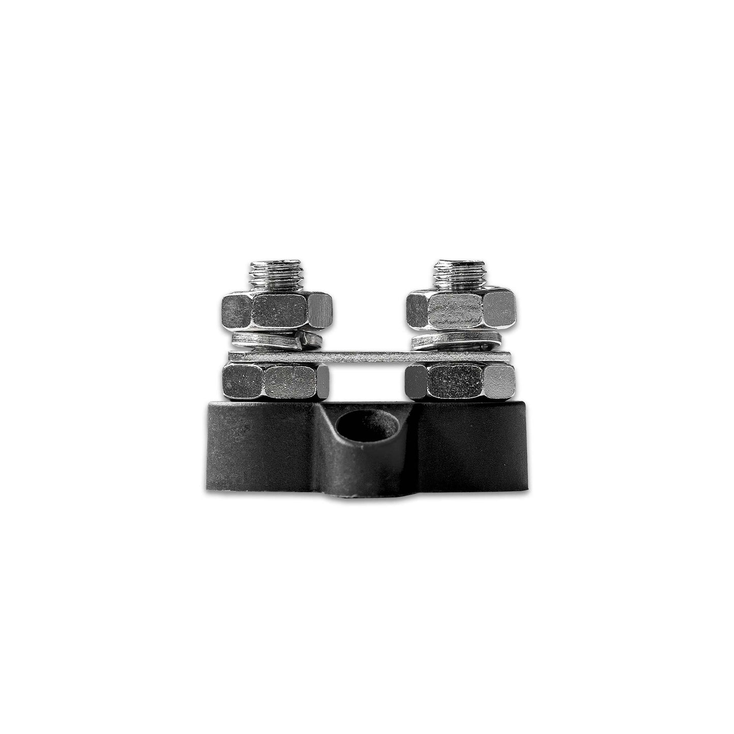 DC-Verteilerblock 2 x M8 Bolzen, schwarz