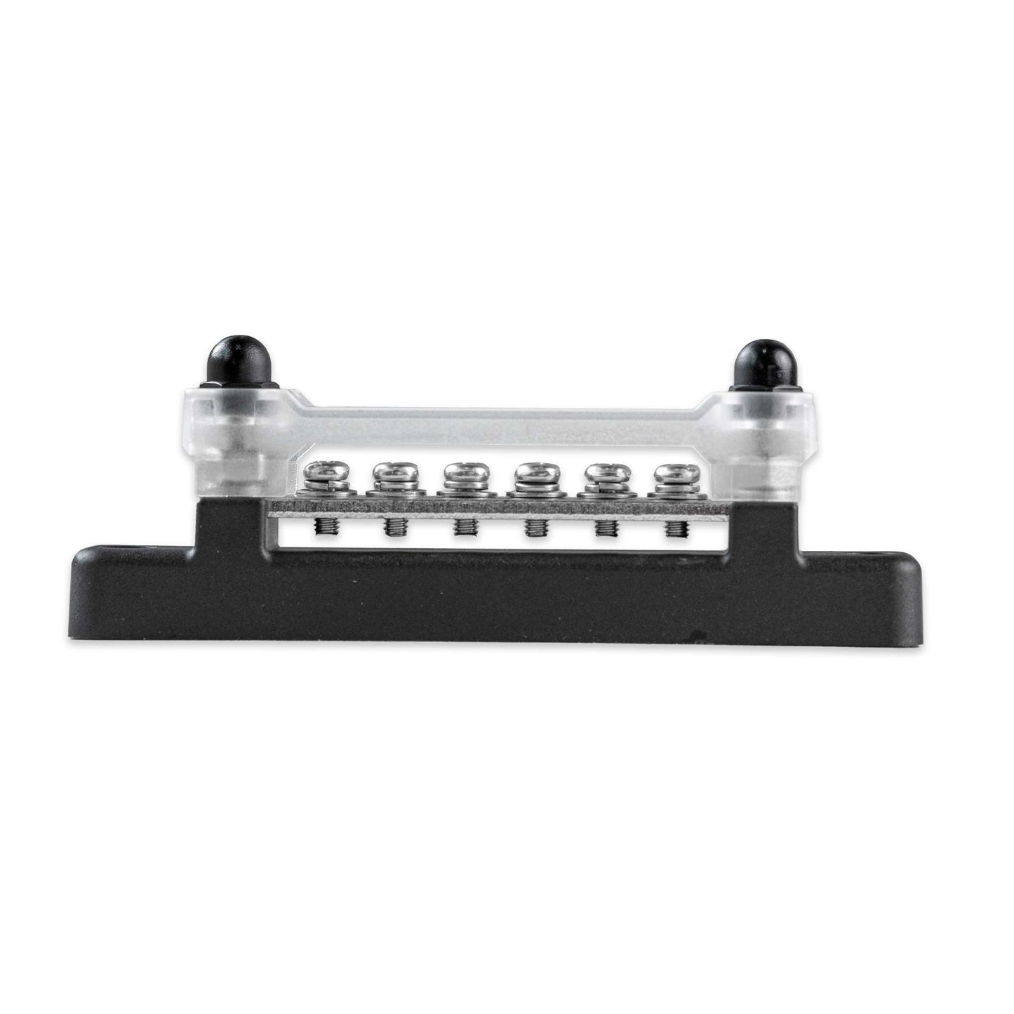 Busbar terminal strip 150A, 6 x M4 + 2 x M6 with cover
