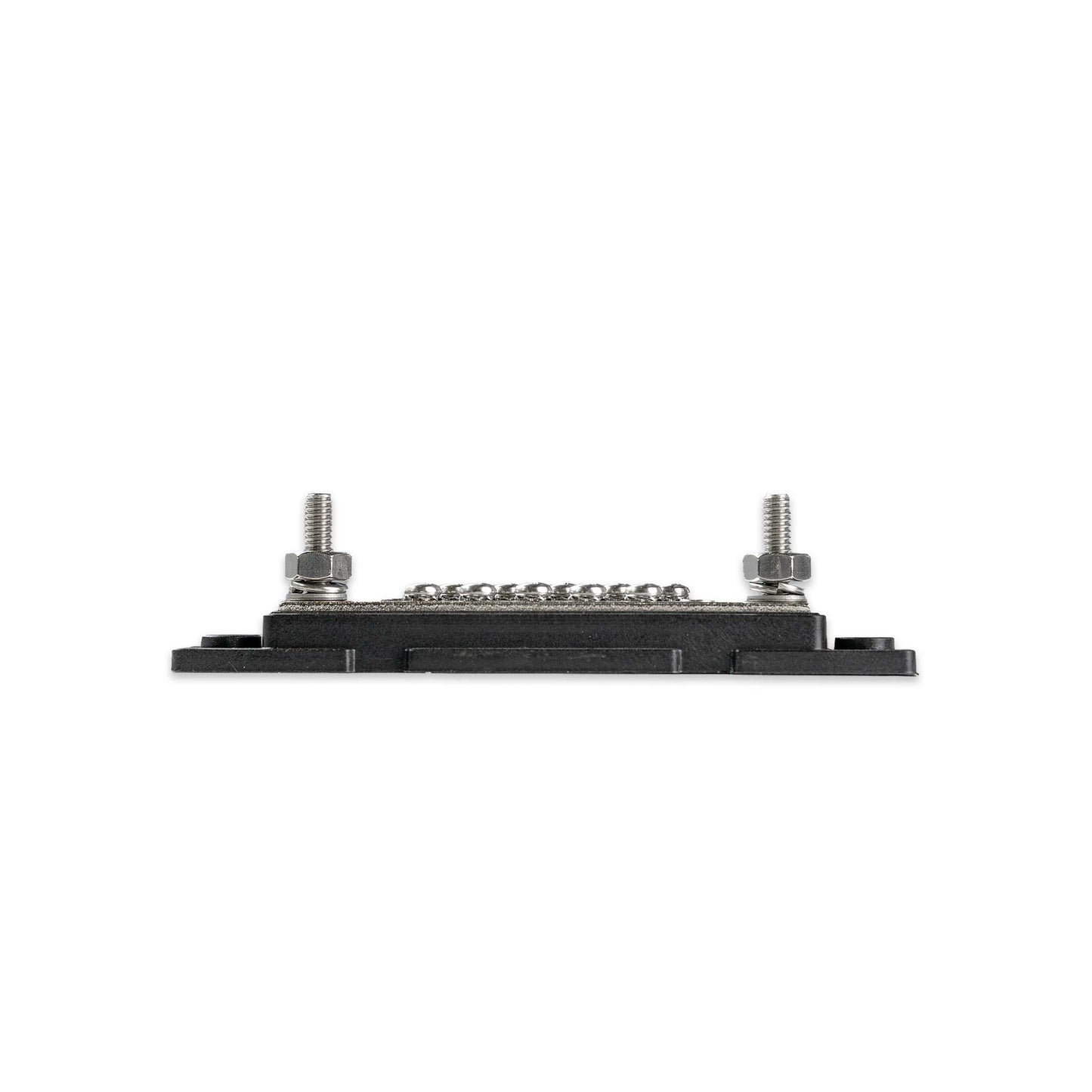 Verteilerschiene 10-fach M4 & 2-fach M6 Kappe, schwarz
