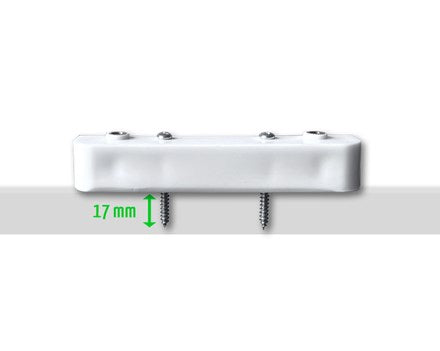 SolarFam platte brackets zwart (Set van 6)