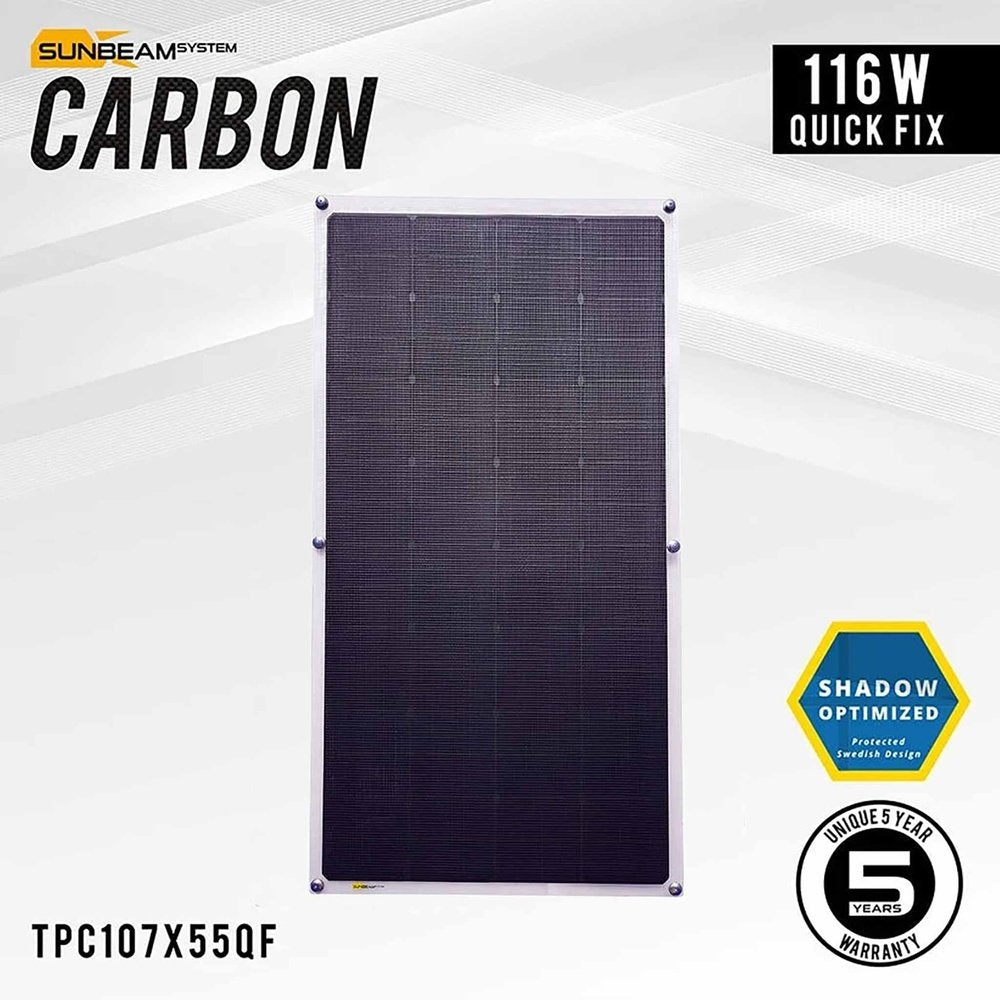 Sunbeam Tough+ 116Wp Carbon
