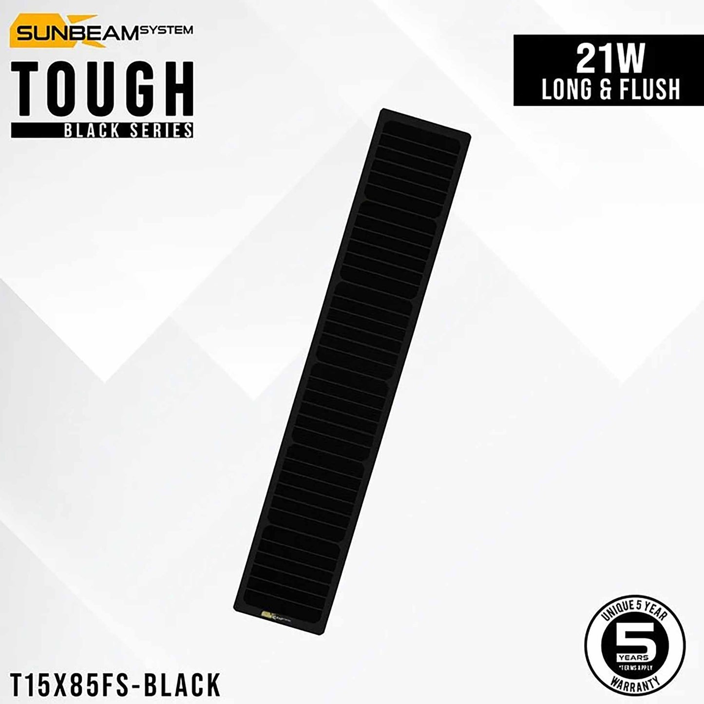 Sunbeam Tough 21Wp Long Flush Black