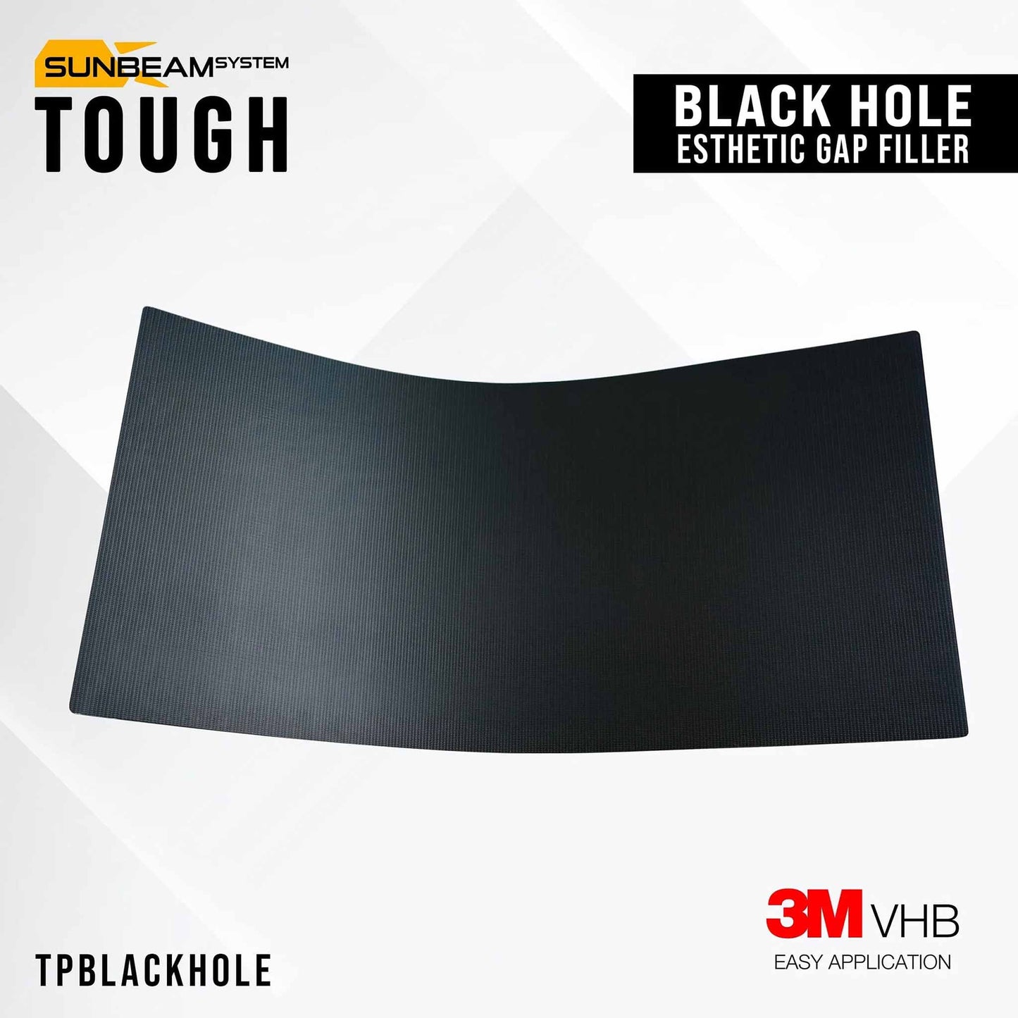 Sunbeam Tough+ Black Hole Filler + 3M lijmlaag