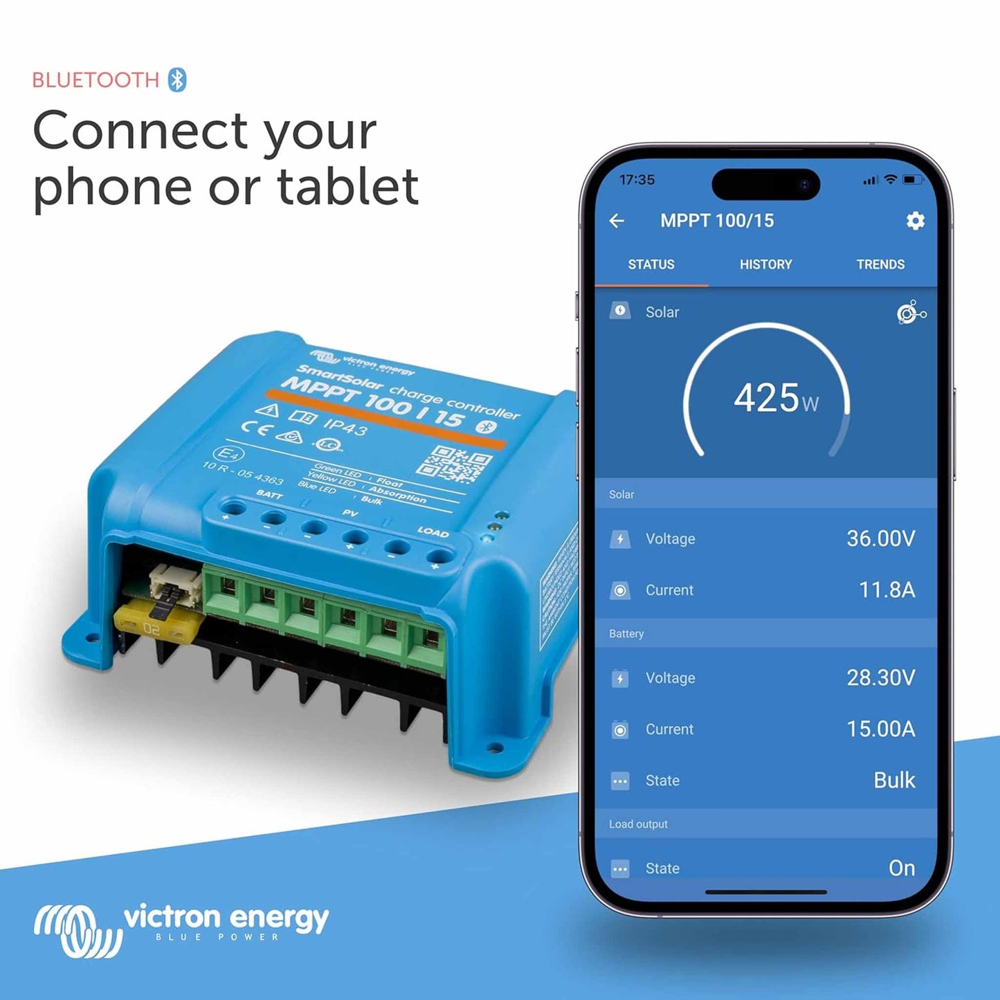 Victron SmartSolar MPPT 100/15