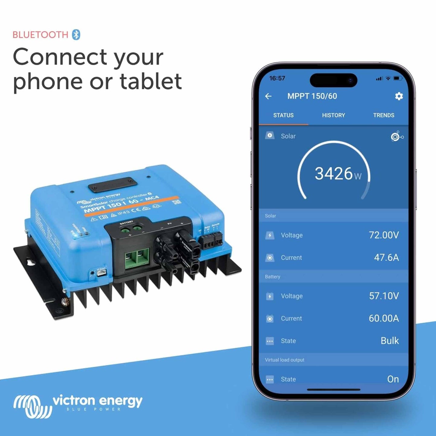 Victron SmartSolar MPPT 150/60-MC4