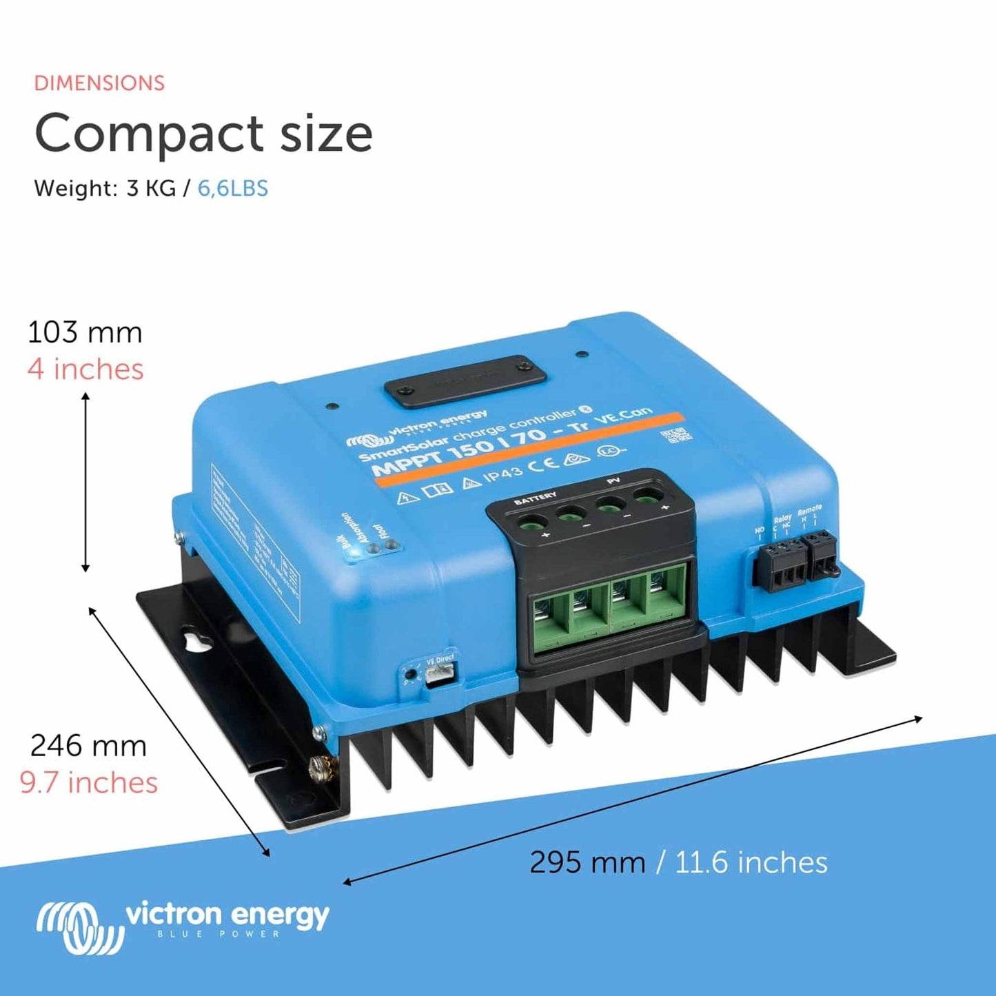 Victron SmartSolar MPPT 150/70-Tr