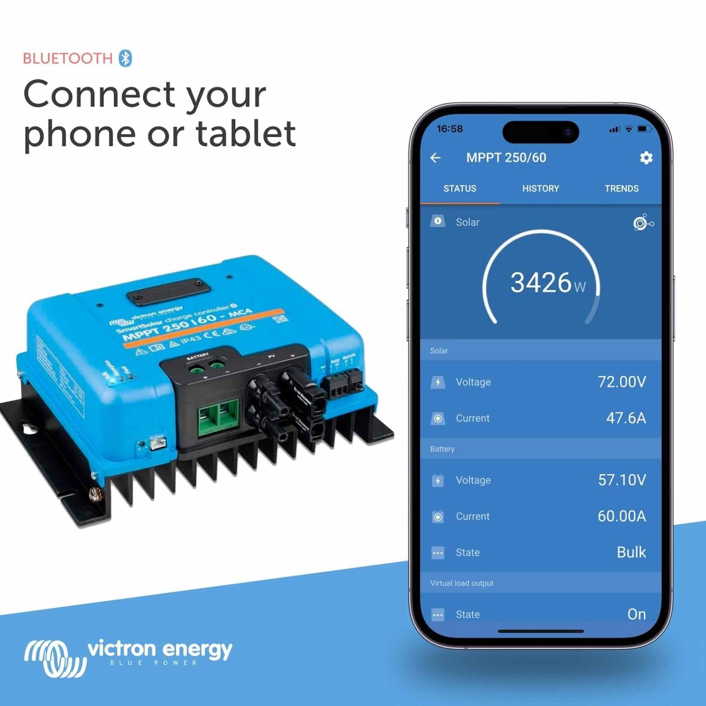 Victron SmartSolar MPPT 250/60-MC4