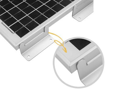 Aluminium Z-profielen (Set van 4)