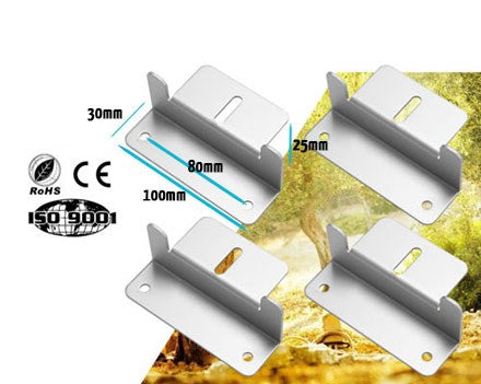Aluminium Z-profielen (Set van 4)