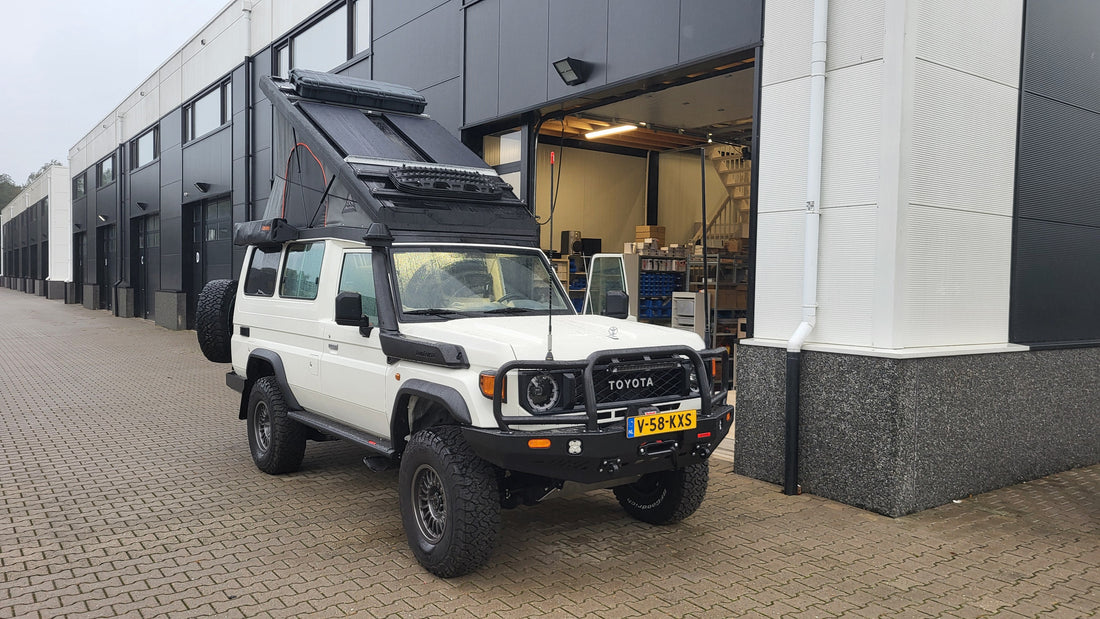 Camper-elektra voor Franks Toyota Land Cruiser: zelfbouw met begeleiding