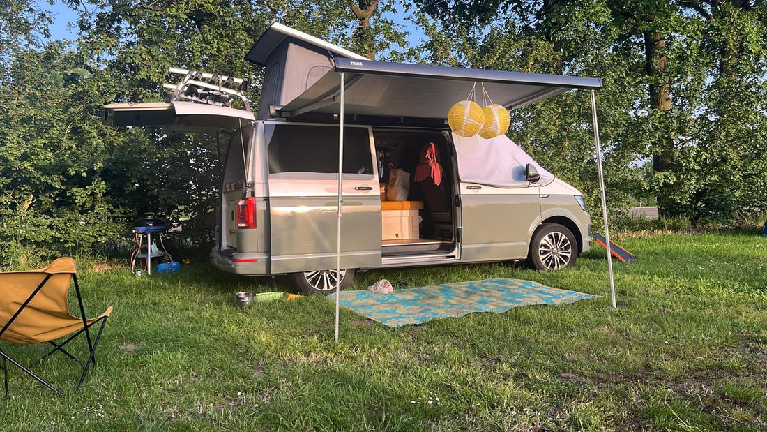 Camper-elektra op maat voor Everts Volkswagen Transporter