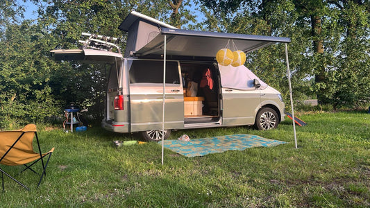 Camper-elektra op maat voor Everts Volkswagen Transporter