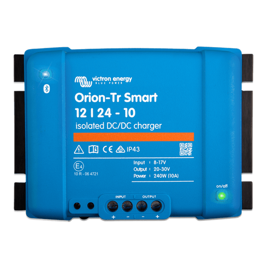 Orion-Tr Smart 12/24-10A Charger (360W) geïsoleerd