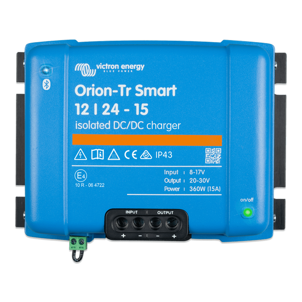 Orion-Tr Smart 12/24-15A Charger (360W) geïsoleerd