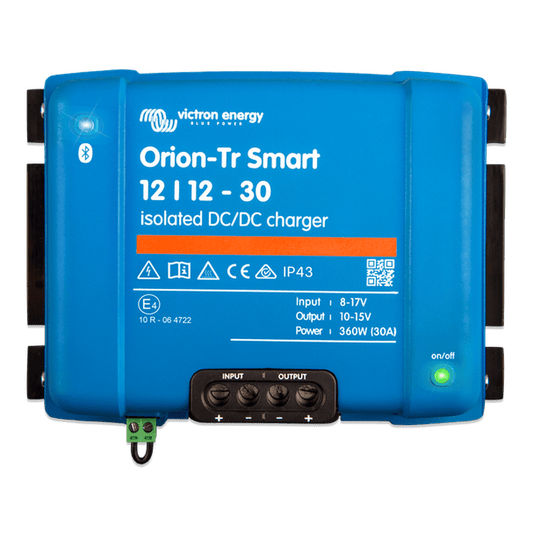 Orion-Tr Smart 12/12-30A Charger (360W) geïsoleerd