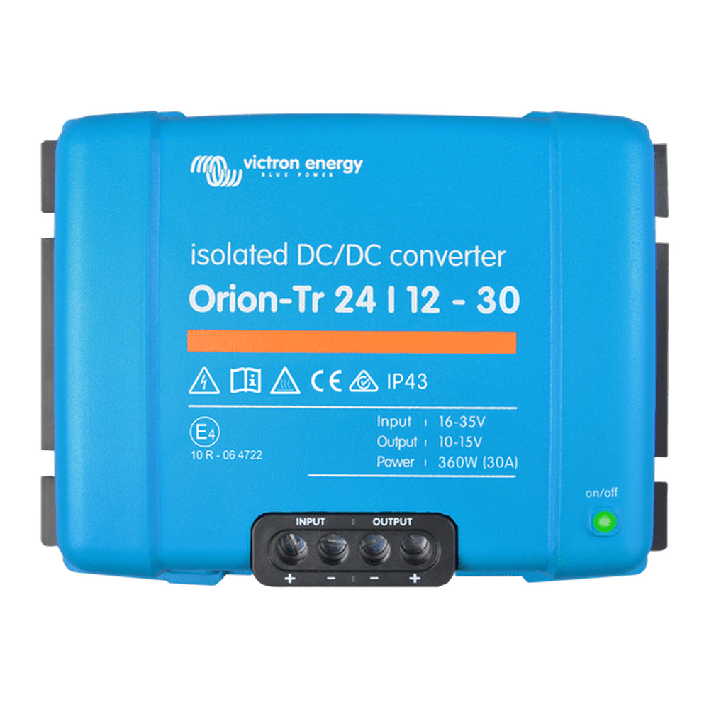 Orion-Tr 24/12-30A (360W) Converter geïsoleerd