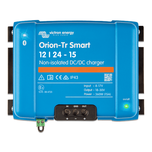 Orion-Tr Smart 12/24-15A Charger (360W) niet geïsoleerd