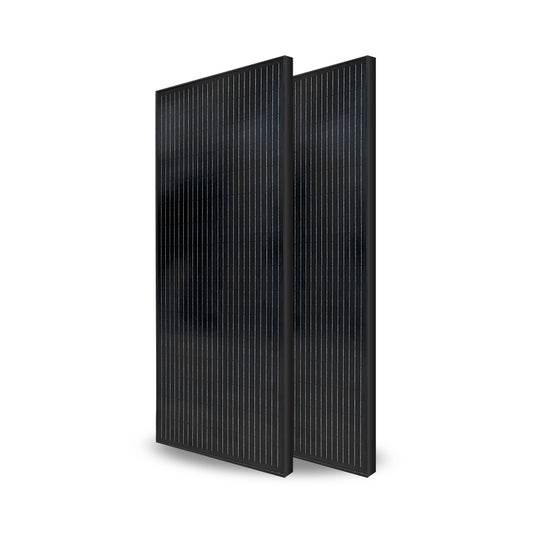 2 x SolarFam Shingle Black 100Wp (200Wp)