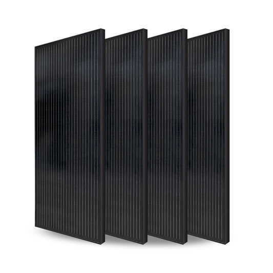 4 x SolarFam Shingle Black 100Wp (400Wp)