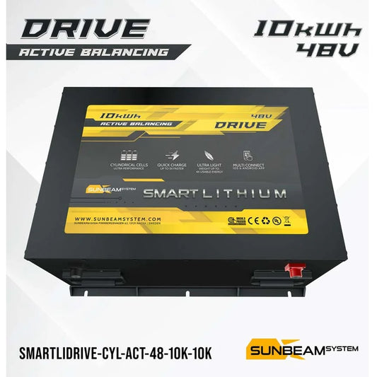 Smart Lithium Drive Cylindric 48V 10kWh 10kW Act Bal