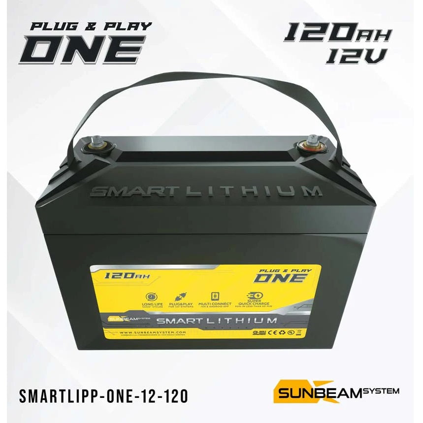 Smart Lithium Plug & Play ONE 120Ah