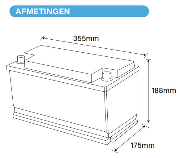 Ultimatron LiFePO4 12.8V 100Ah Underseat + Heater