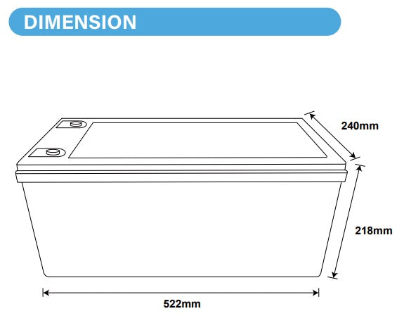 Ultimatron LiFePO4 12.8V 300Ah PRO