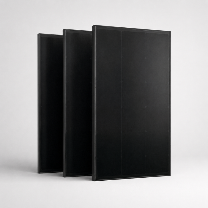 3 x BC Solar panel 120Wp Black (360Wp)