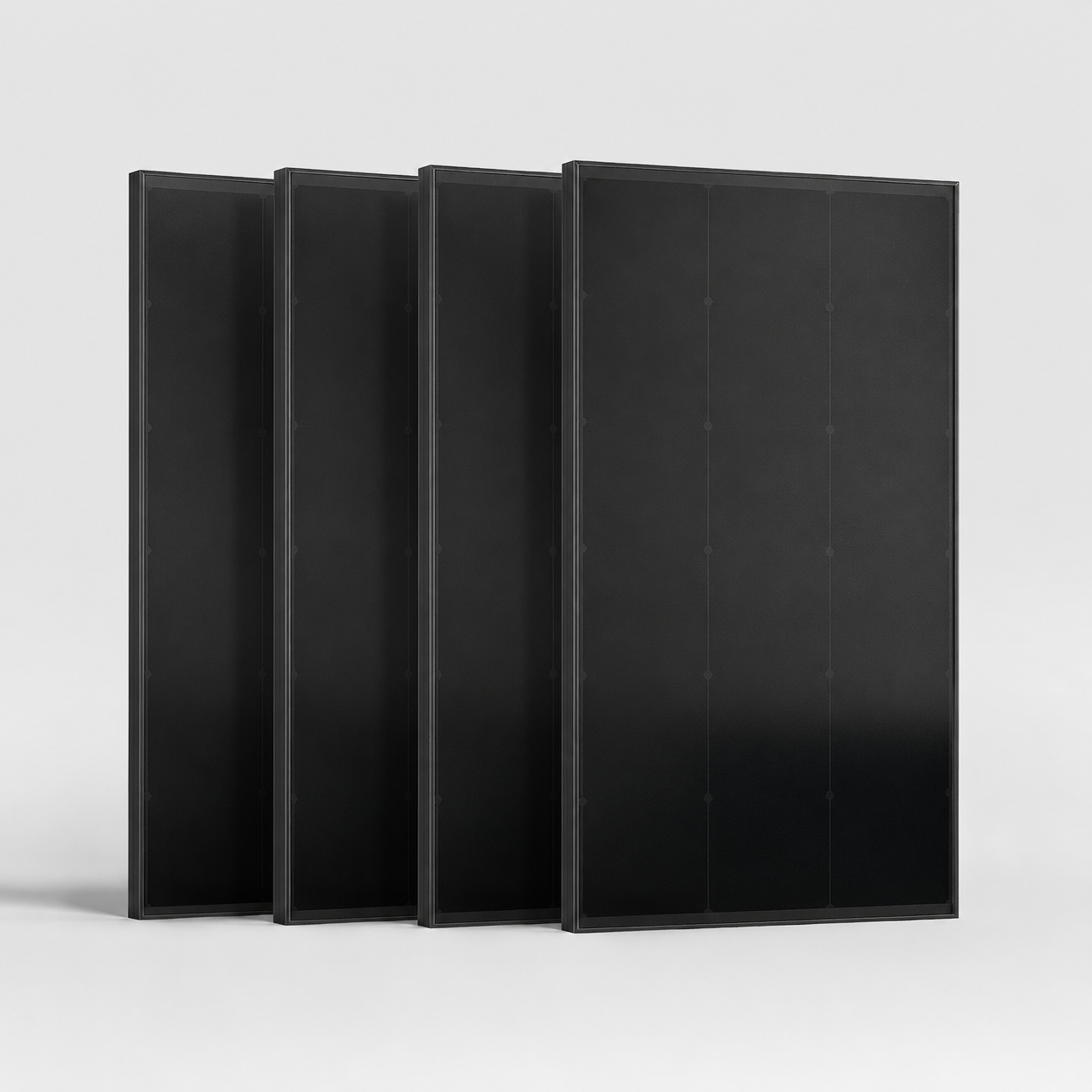 4 x BC Zonnepaneel 120Wp Zwart (480Wp)