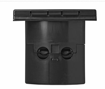 Shore Power Inlet CEE Black with Cover