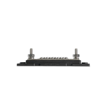 Verteilerblock 10-fach M4 & 2-fach M6, schwarz
