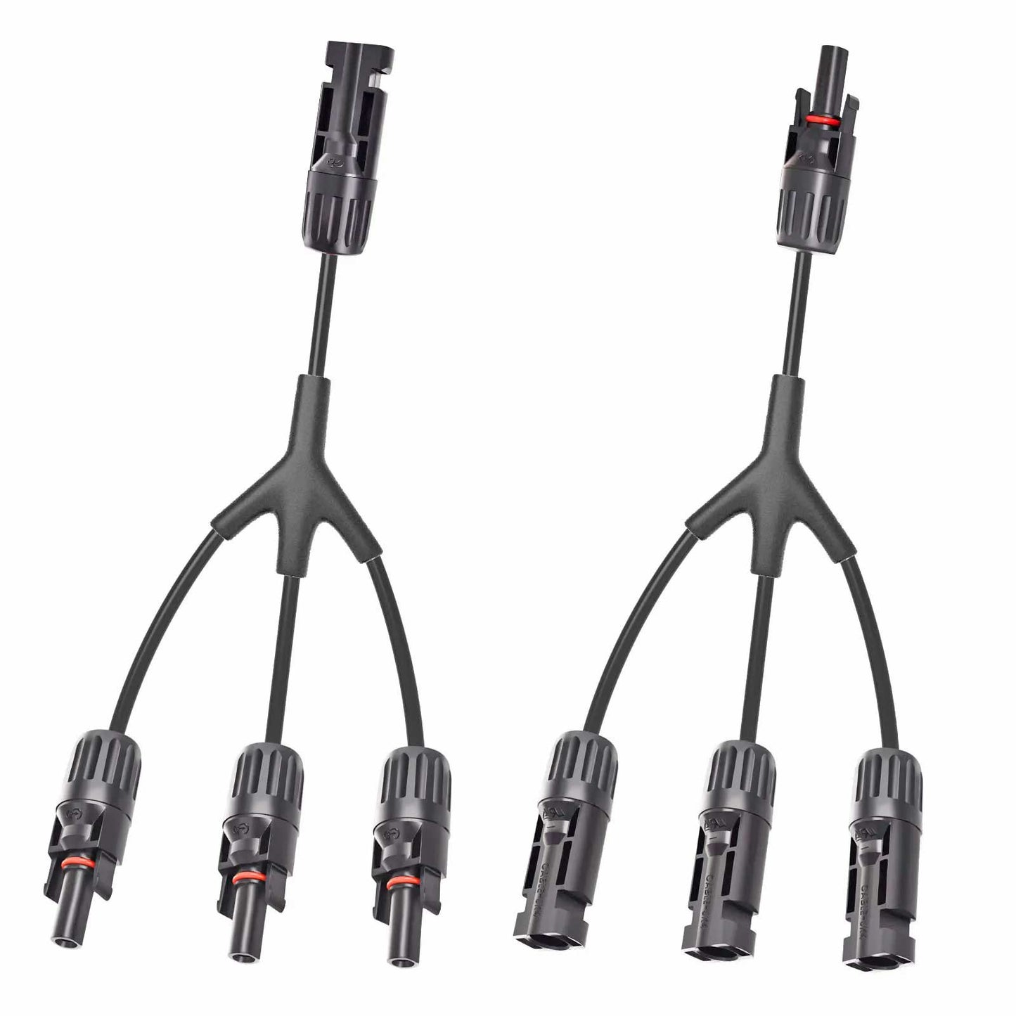 MC4 splitters met kabel 3-in-1