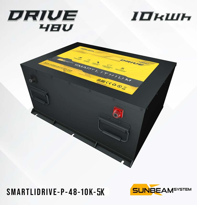 Smart Lithium Drive Prismatic 48V 10kWh 5kW