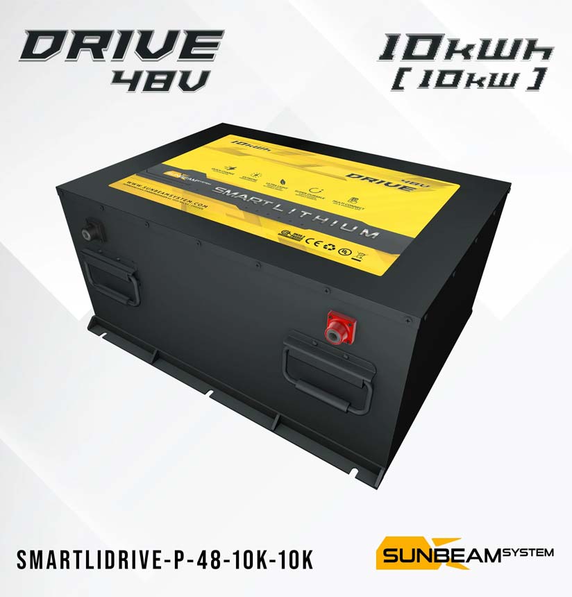 Smart Lithium Drive Prismatic 48V 10kWh 10kW