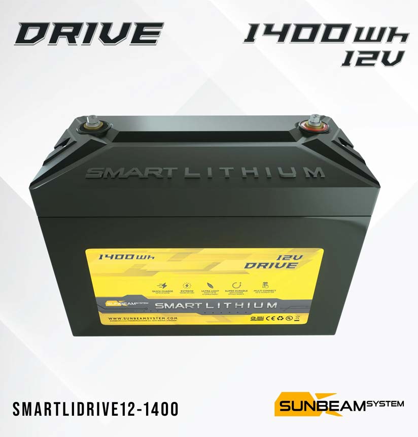 Smart Lithium Drive 12V 1400Wh