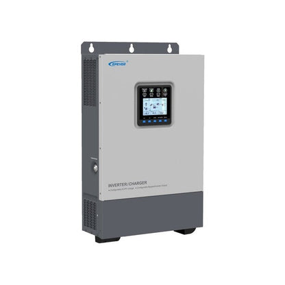 Schuine linkerzijde van de EpEver UP3000 inverter/charger
