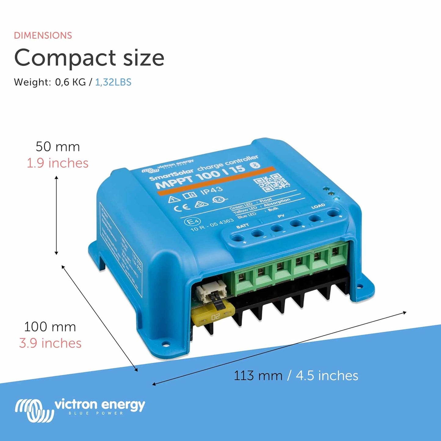 Victron SmartSolar MPPT 100/15