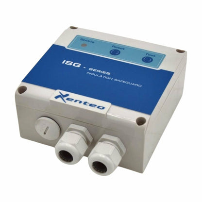 Xenteq ISG 230-25 isolatiebewaker 230V 25A – bovenaanzicht behuizing